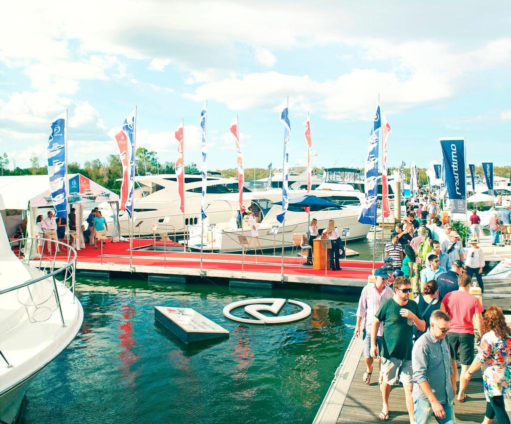 Riviera and Maritimo Marina shot (press res) &copy; Sanctuary Cove International Boat Show http://www.sanctuarycoveboatshow.com.au/